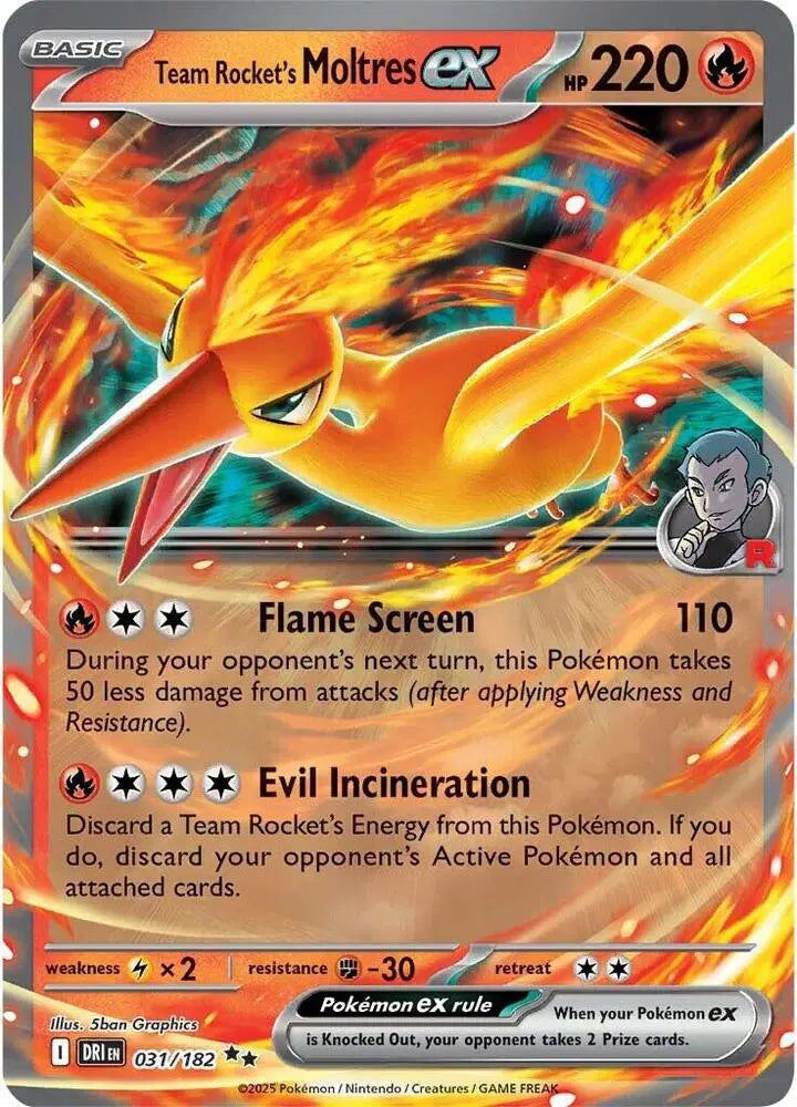 Team Rocket's Moltres Ex