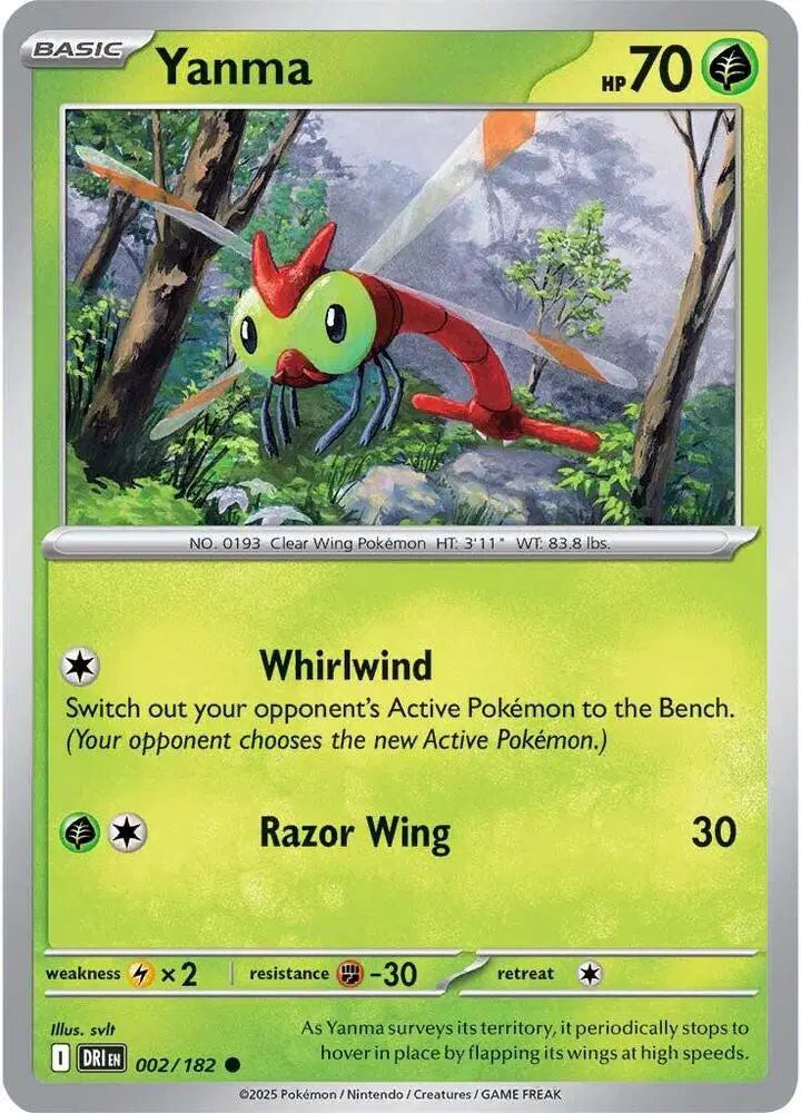 Yanma [Reverse Holo]