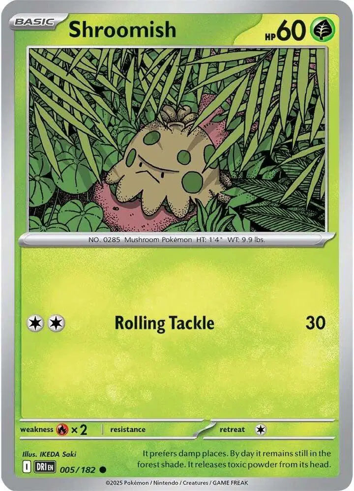 Shroomish [Reverse Holo]