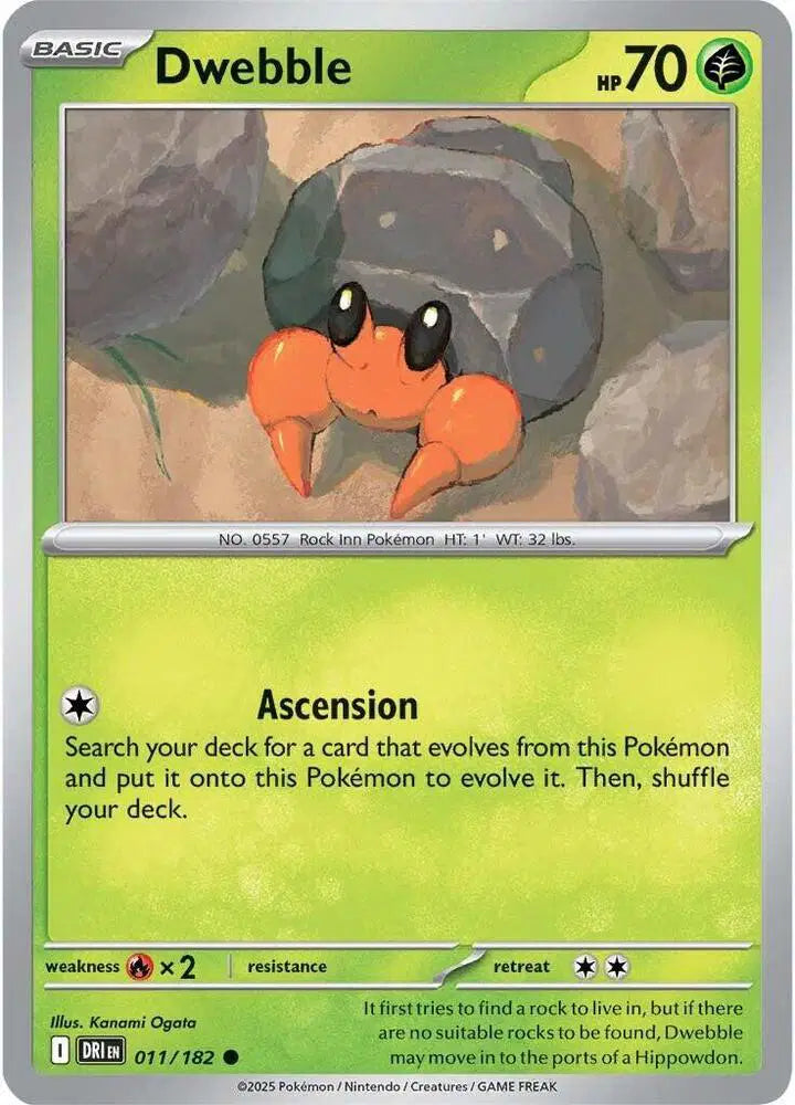 Dwebble [Reverse Holo]