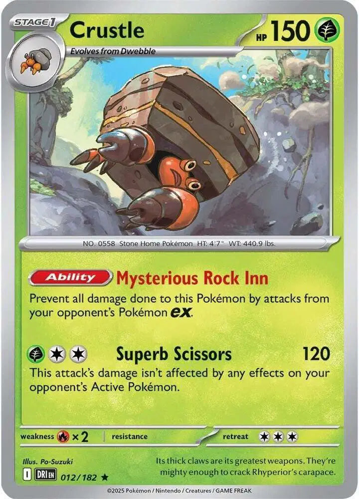 Crustle [Reverse Holo]