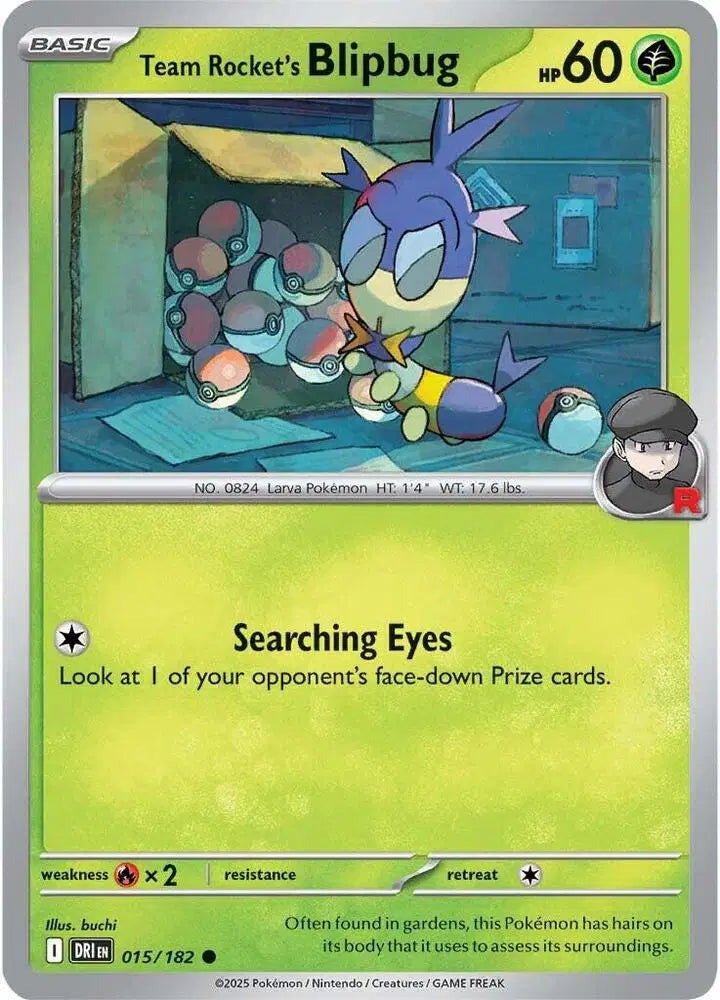 Team Rocket's Blipbug [Reverse Holo]