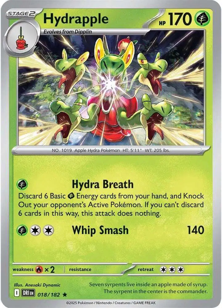 Hydrapple [Reverse Holo]