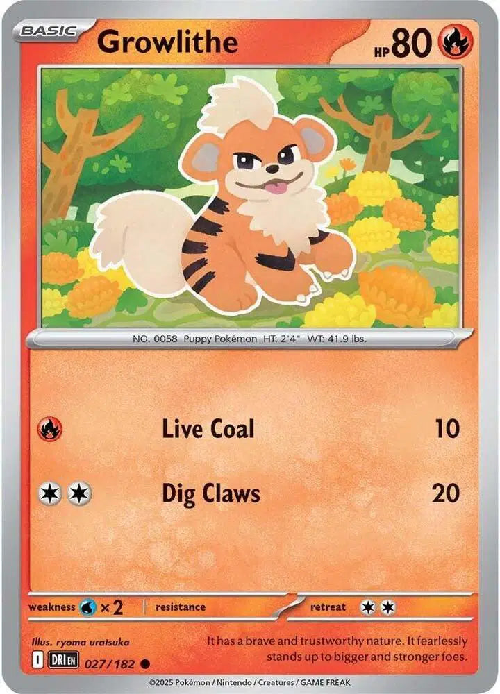 Growlithe [Reverse Holo]