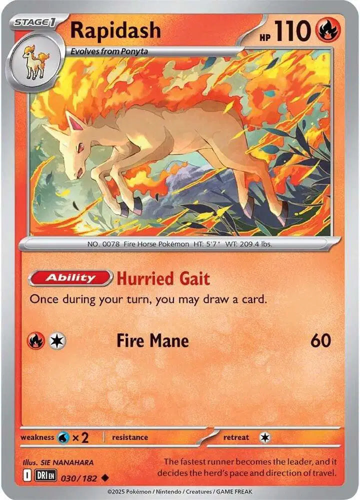 Rapidash [Reverse Holo]