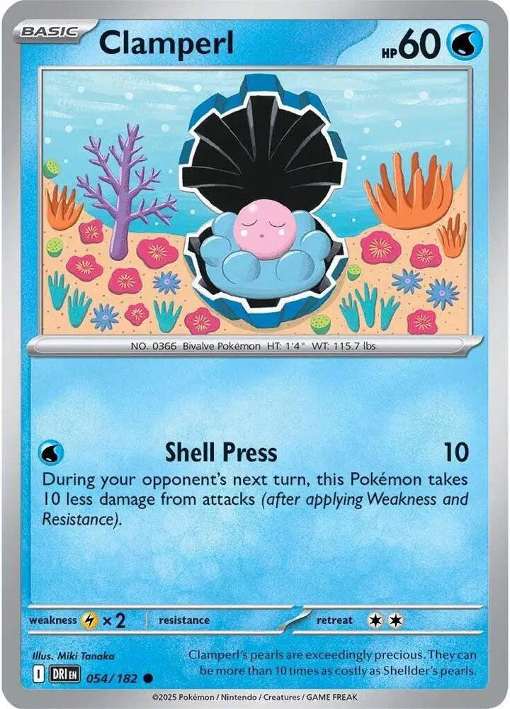 Clamperl [Reverse Holo]