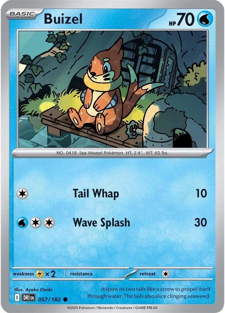 Buizel [Reverse Holo]