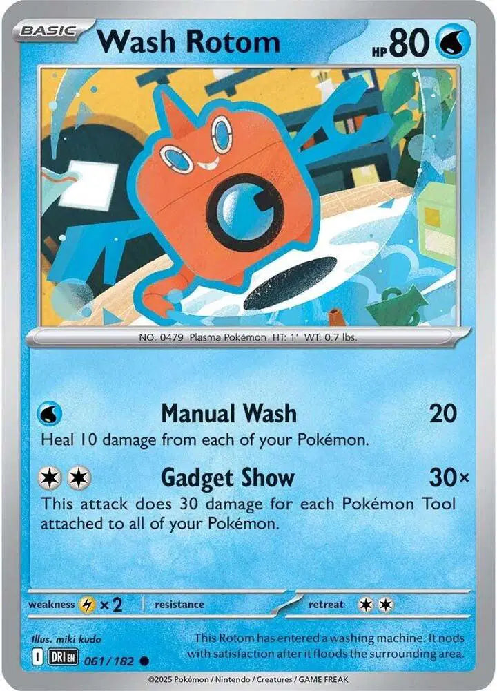 Wash Rotom [Reverse Holo]