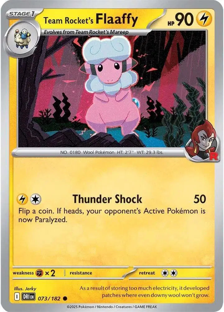Team Rocket's Flaaffy [Reverse Holo]
