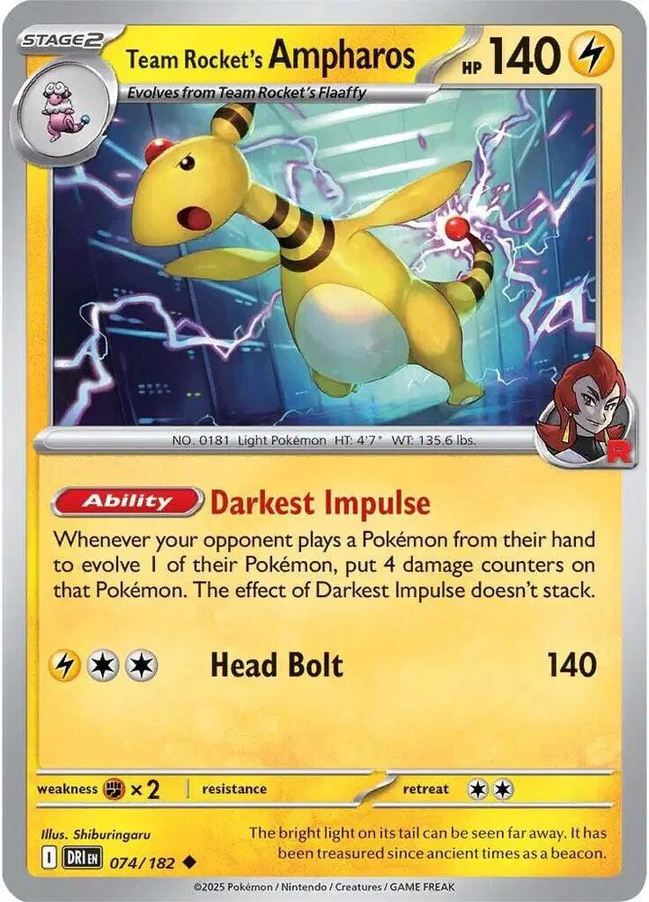 Team Rocket's Ampharos