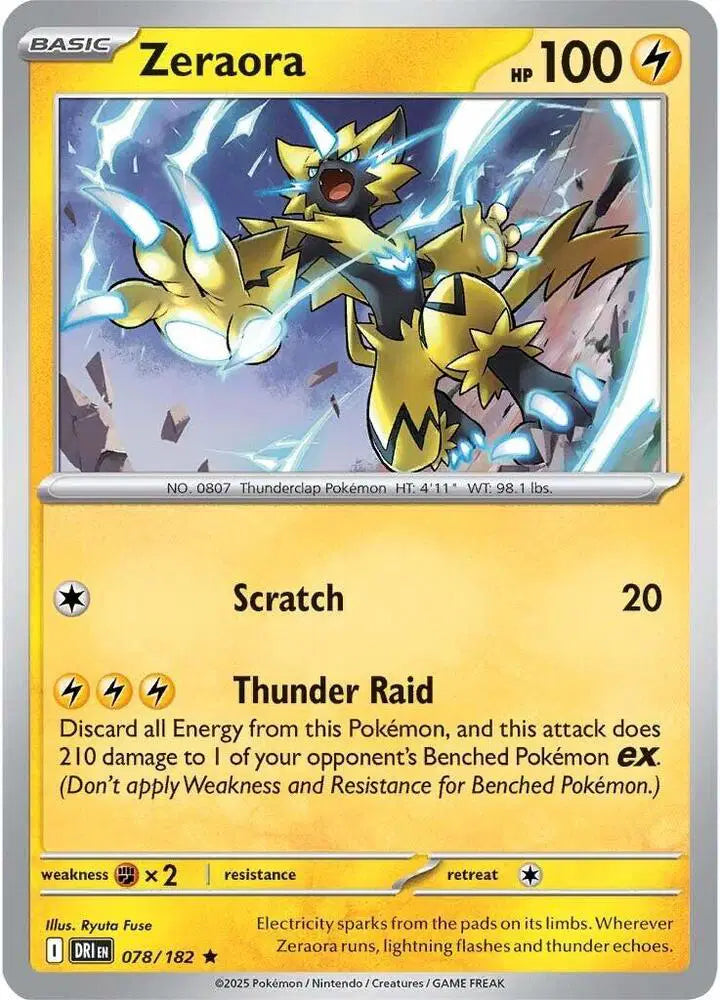 Zeraora [Reverse Holo]