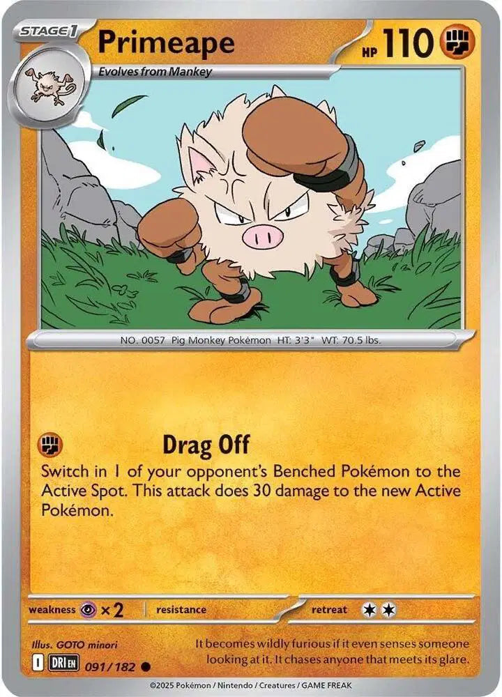 Primeape [Reverse Holo]