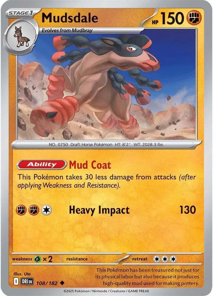 Mudsdale [Reverse Holo]