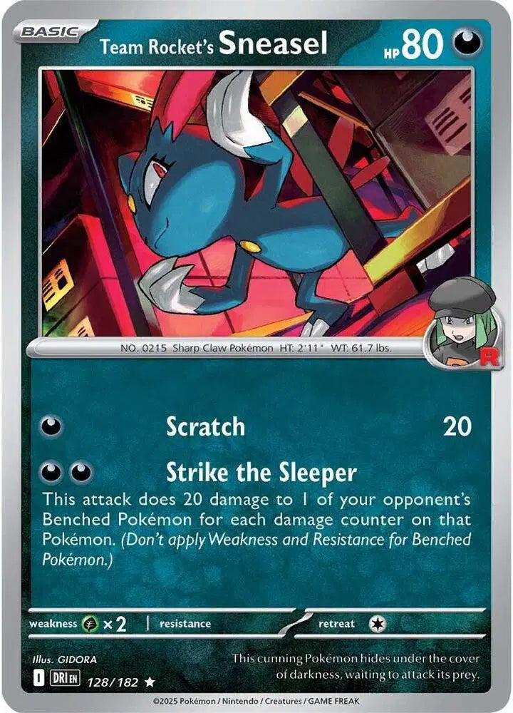 Team Rocket's Sneasel [Reverse Holo]