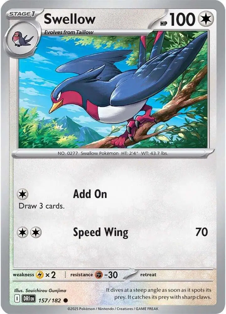Swellow [Reverse Holo]