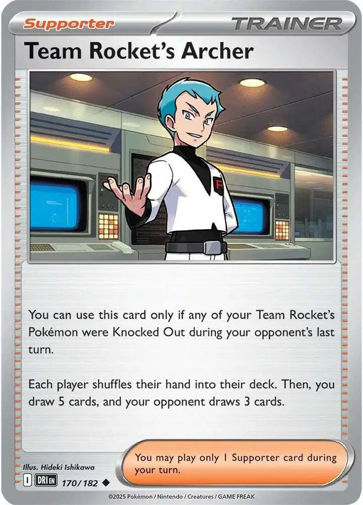 Team Rocket's Archer [Reverse Holo]