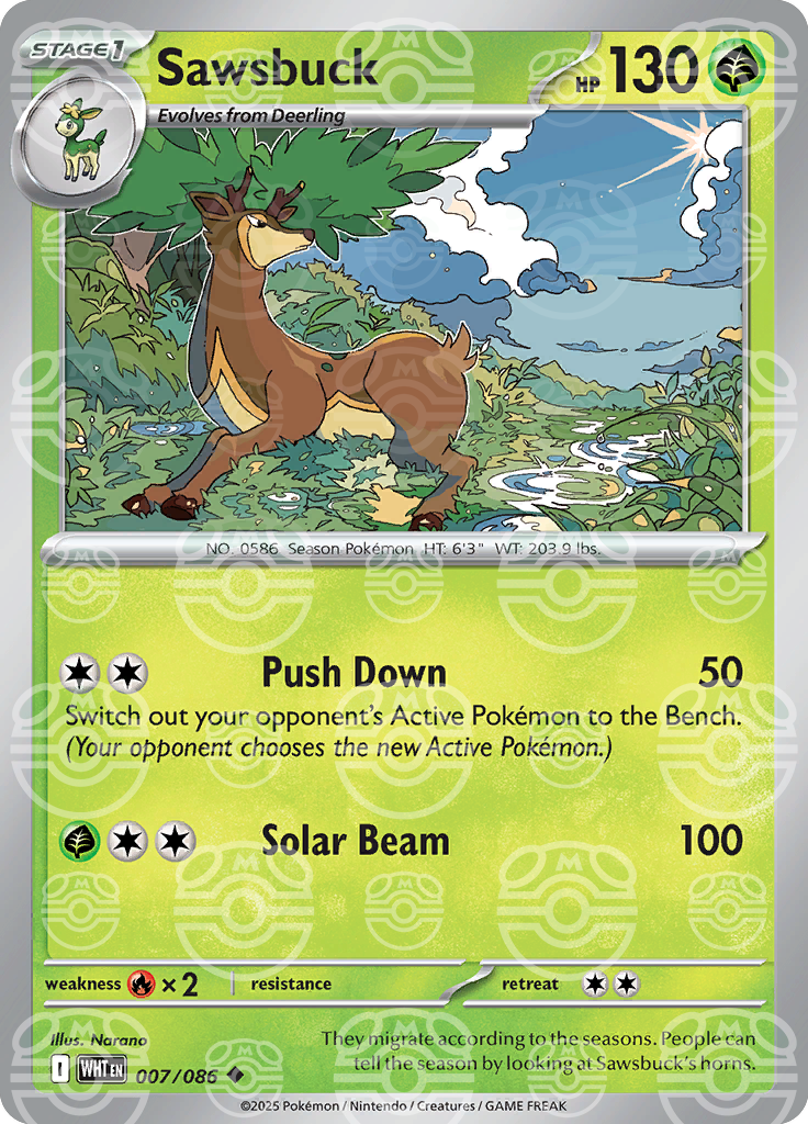 Sawsbuck [Master Ball]