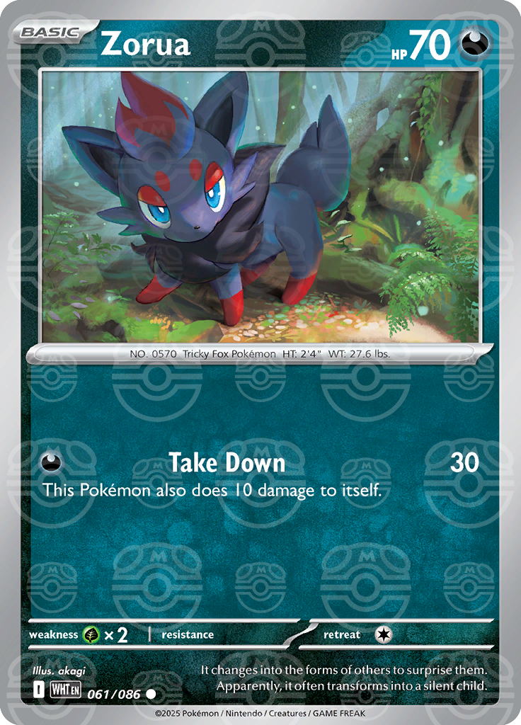 Zorua [Master Ball]