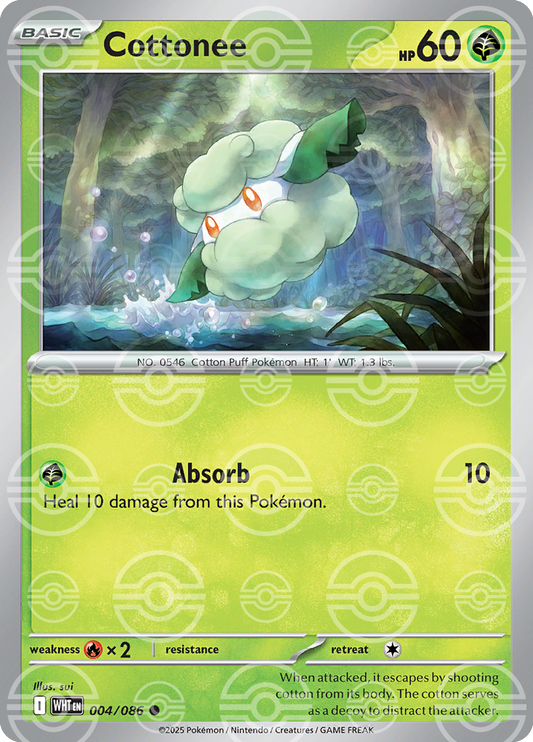 Cottonee [Poke Ball]