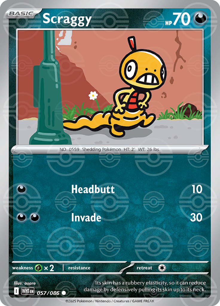 Scraggy [Poke Ball]