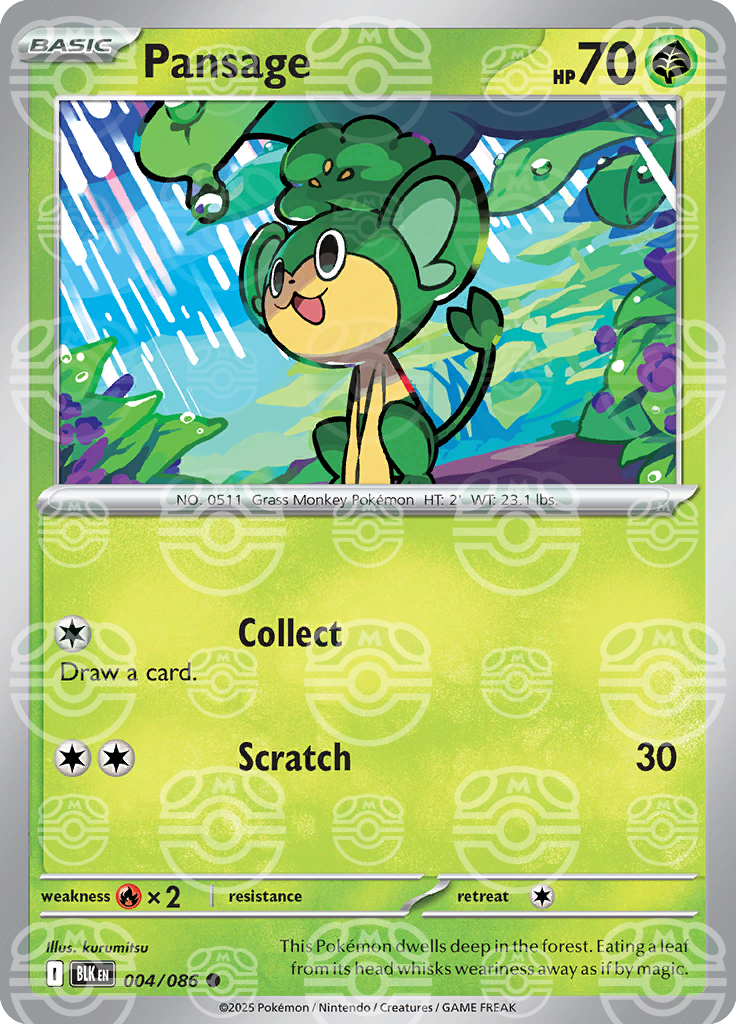 Pansage [Master Ball]