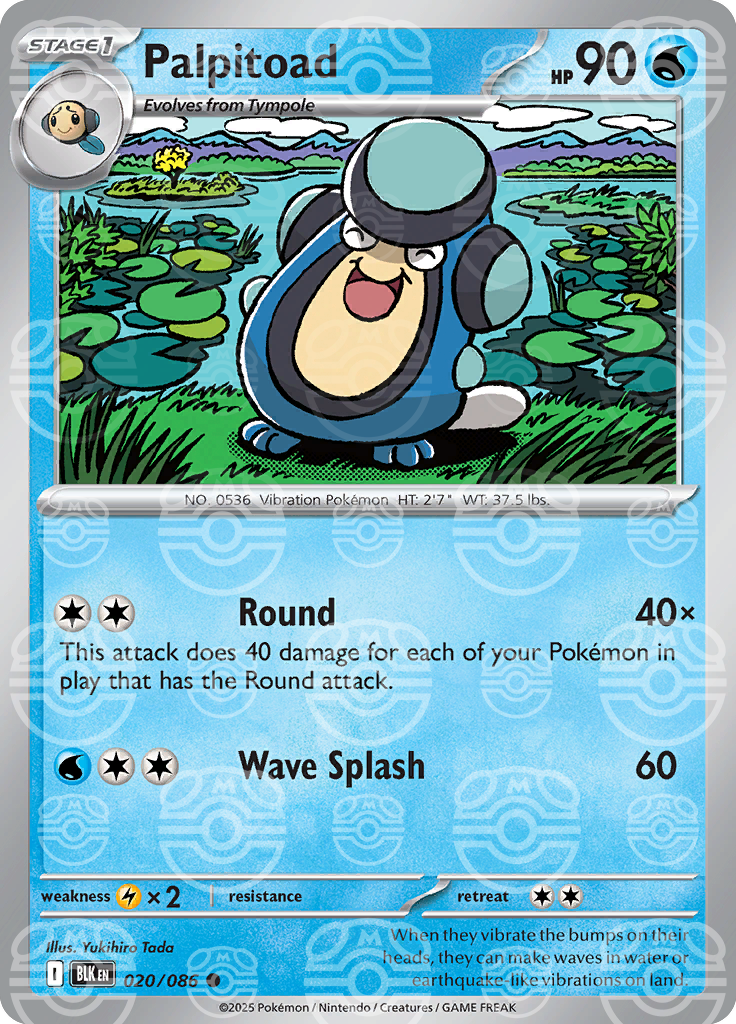 Palpitoad [Master Ball]