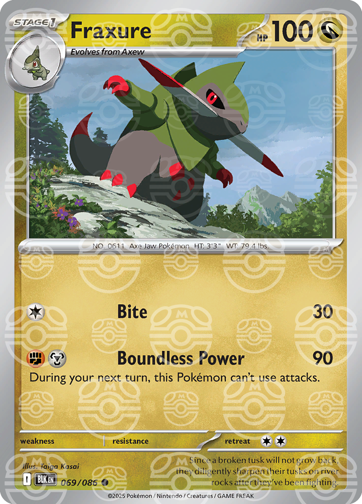 Fraxure [Master Ball]