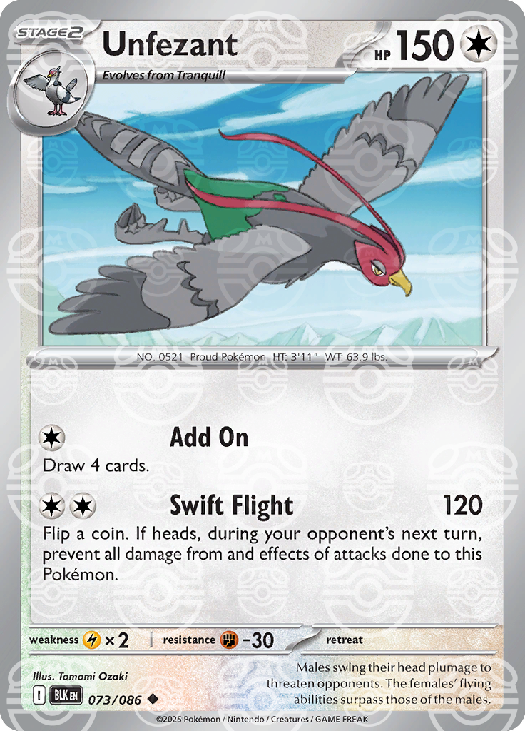 Unfezant [Master Ball]