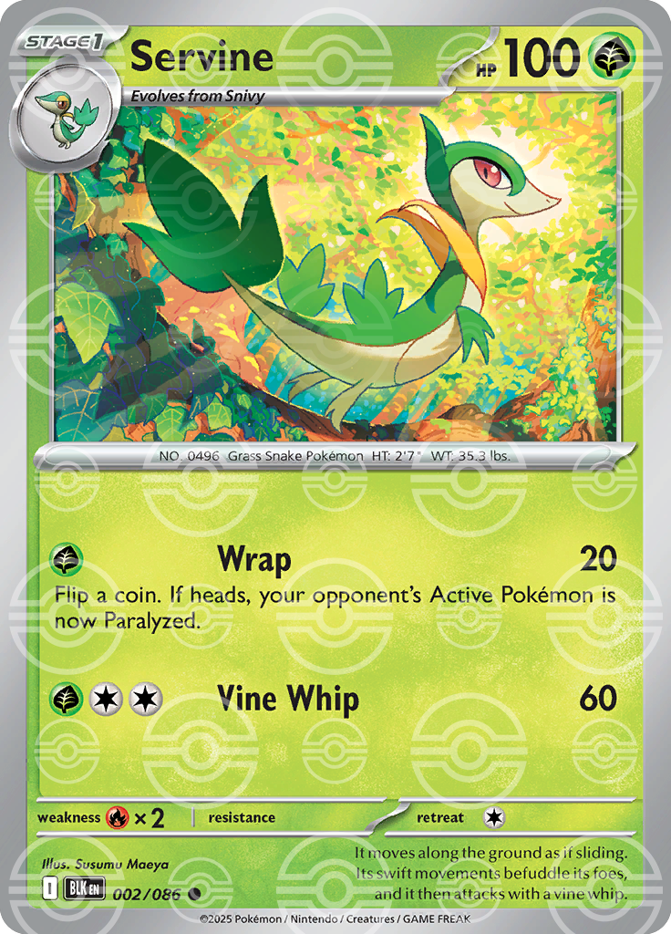 Servine [Poke Ball]