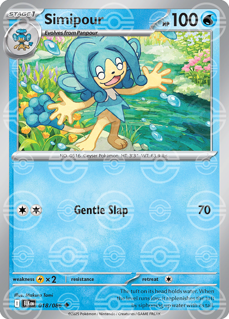Simipour [Poke Ball]