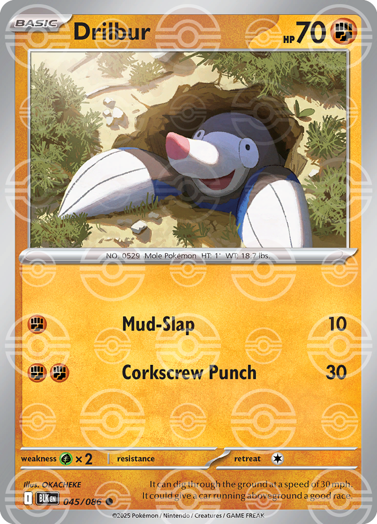 Drilbur [Poke Ball]
