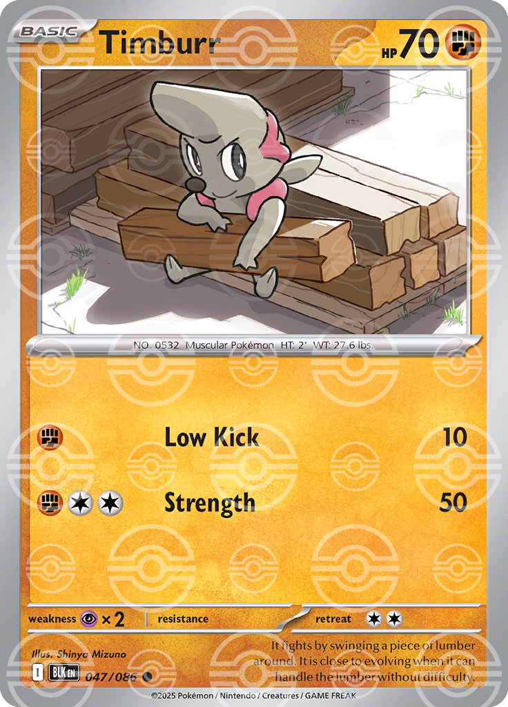Timburr [Poke Ball]