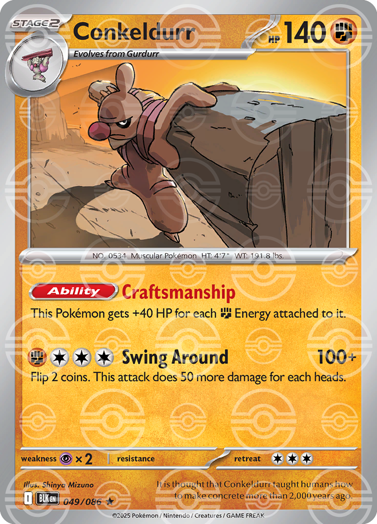 Conkeldurr [Poke Ball]