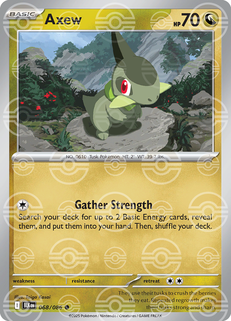 Axew [Poke Ball]