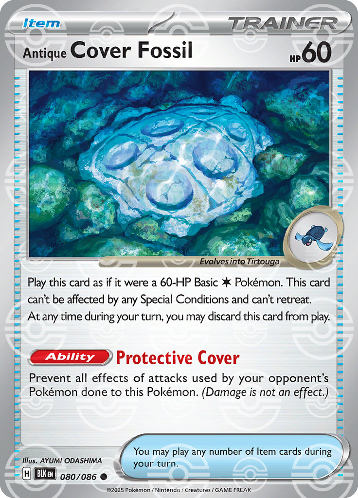 Antique Cover Fossil [Poke Ball]