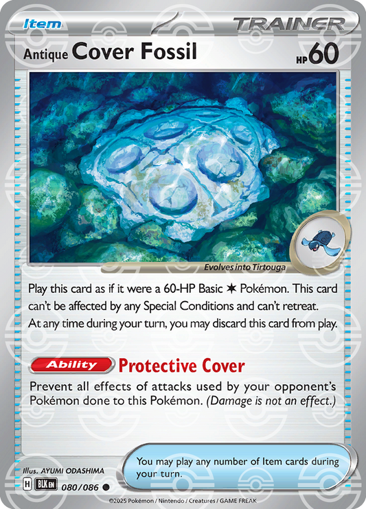 Antique Cover Fossil [Poke Ball]