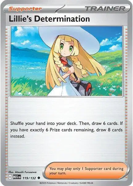 Lillie's Determination [Reverse Holo]