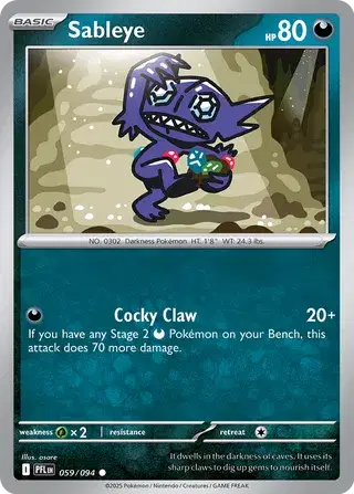 Sableye [Reverse Holo]