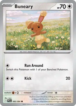 Buneary [Reverse Holo]