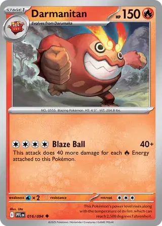 Darmanitan [Reverse Holo]