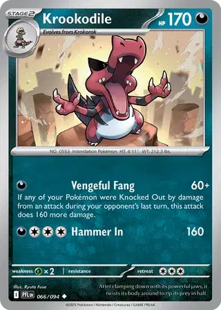 Krookodile [Reverse Holo]