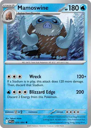 Mamoswine [Reverse Holo]