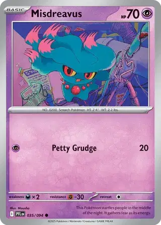 Misdreavus [Reverse Holo]