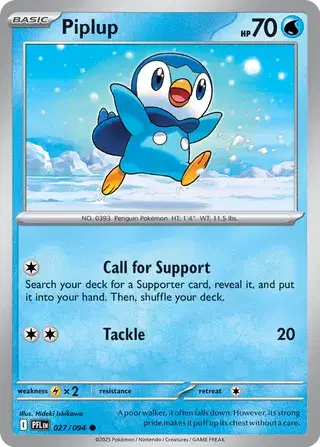 Piplup [Reverse Holo]