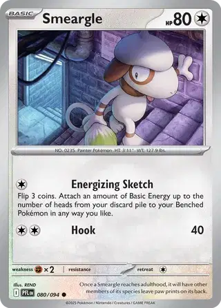 Smeargle [Reverse Holo]