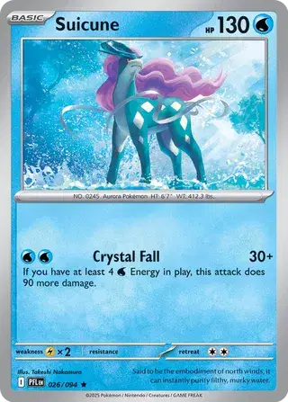 Suicune [Reverse Holo]