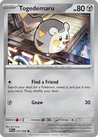 Togedemaru [Reverse Holo]
