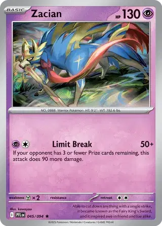 Zacian [Reverse Holo]