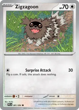 Zigzagoon [Reverse Holo]