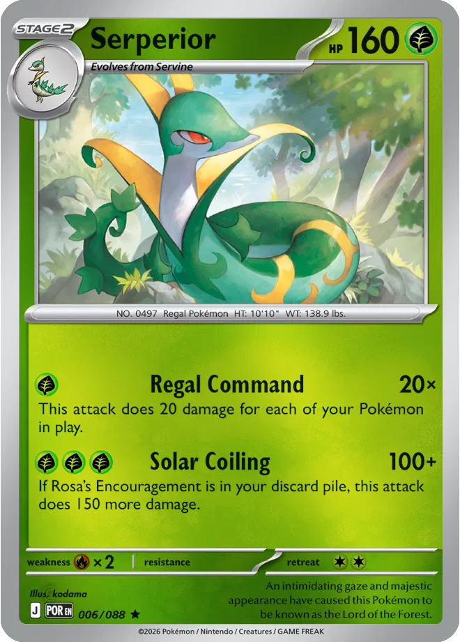 Serperior [Reverse Holo]
